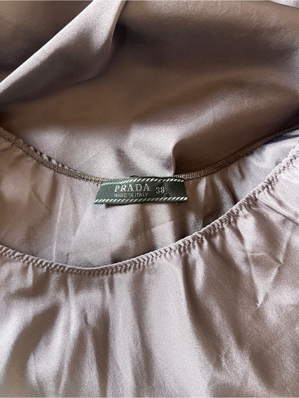 Prada Sleeveless Silk Top in Purple size s - Picture 5 of 6